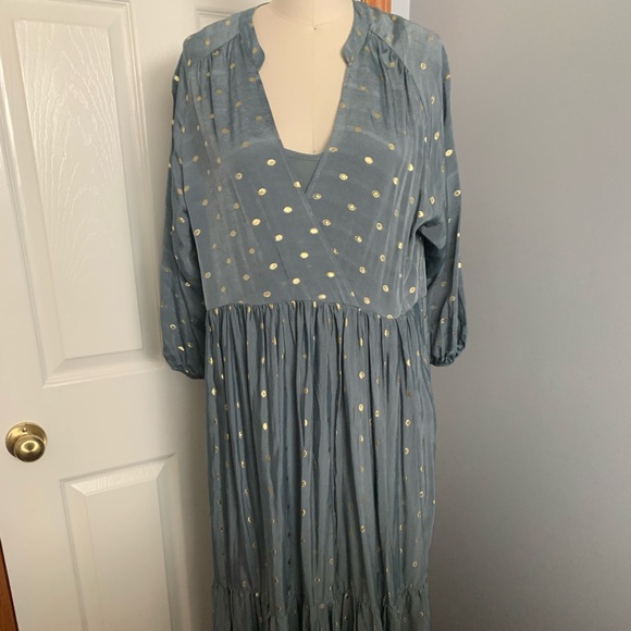 ANTHROPOLOGIE Napoli Tiered Maxi Dress - Picture 3 of 7